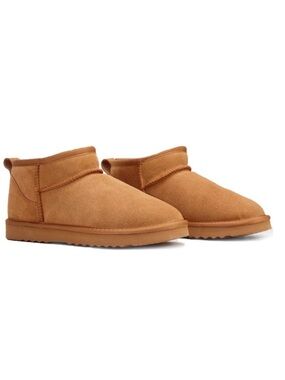 NEW Genuine Suede Short Winter Boots Ugg Style